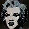 Framed Art Marilyn Monroe, 1967 Black by Andy Warhol - Iconic Pop